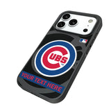 Chicago Cubs Personalized Tilt Bump Phone Case for Apple iPhone