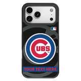 Chicago Cubs Personalized Tilt Bump Phone Case for Apple iPhone