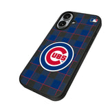 Chicago Cubs Plaid MagSafe Compatible Phone Case for Apple iPhone