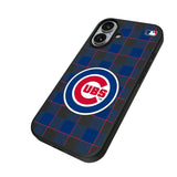 Chicago Cubs Plaid MagSafe Compatible Phone Case for Apple iPhone