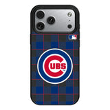 Chicago Cubs Plaid MagSafe Compatible Phone Case for Apple iPhone