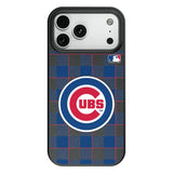 Chicago Cubs Plaid MagSafe Compatible Phone Case for Apple iPhone