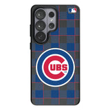 Chicago Cubs Plaid MagSafe Compatible Phone Case for Samsung Galaxy 26 Series