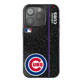 Chicago Cubs Sidebar Black Bling Phone Case for Apple iPhone