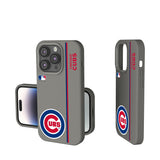 Chicago Cubs Sidebar Soft Touch Phone Case for Apple iPhone