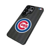Chicago Cubs Text Backdrop MagSafe Compatible Phone Case for Samsung Galaxy 26 Series