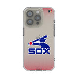 Chicago White Sox 1976-1981 - Cooperstown Collection Linen Clear Phone Case for Apple iPhone
