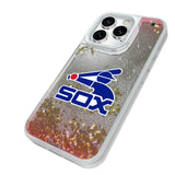 Chicago White Sox 1976-1981 - Cooperstown Collection Linen Glitter Phone Case for Apple iPhone
