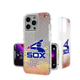 Chicago White Sox 1976-1981 - Cooperstown Collection Linen Glitter Phone Case for Apple iPhone