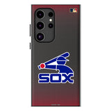 Chicago White Sox 1976-1981 - Cooperstown Collection Linen MagSafe Compatible Phone Case for Samsung Galaxy