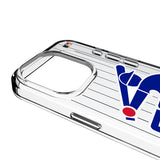 Chicago White Sox 1976-1981 - Cooperstown Collection Pinstripe Clear Phone Case for Apple iPhone