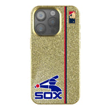 Chicago White Sox 1976-1981 - Cooperstown Collection Sidebar Bling Phone Case for Apple iPhone