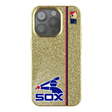 Chicago White Sox 1976-1981 - Cooperstown Collection Sidebar Bling Phone Case for Apple iPhone