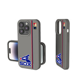 Chicago White Sox 1976-1981 - Cooperstown Collection Sidebar Soft Touch Phone Case for Apple iPhone