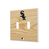 Chicago White Sox Baseball Bat Hidden-Screw Light Switch Plate