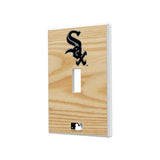 Chicago White Sox Baseball Bat Hidden-Screw Light Switch Plate