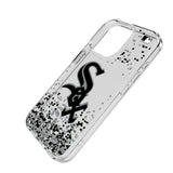 Chicago White Sox Confetti Clear Phone Case for Apple iPhone