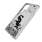 Chicago White Sox Confetti Clear Phone Case for Samsung Galaxy