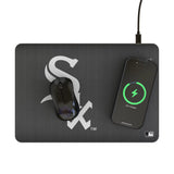 Chicago White Sox Linen 15-Watt Wireless Charger and Mouse Pad