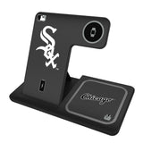 Chicago White Sox Linen 3 in 1 Charging Station