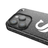 Chicago White Sox Linen Black Bling Phone Case for Apple iPhone