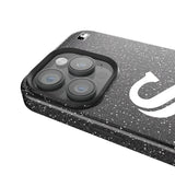 Chicago White Sox Linen Black Bling Phone Case for Apple iPhone