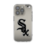Chicago White Sox Linen Clear Phone Case for Apple iPhone