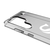 Chicago White Sox Linen Clear Phone Case for Samsung Galaxy