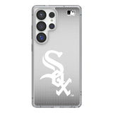 Chicago White Sox Linen Clear Phone Case for Samsung Galaxy