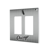 Chicago White Sox Linen Hidden-Screw Light Switch Plate