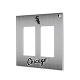 Chicago White Sox Linen Hidden-Screw Light Switch Plate