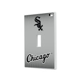 Chicago White Sox Linen Hidden-Screw Light Switch Plate