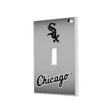Chicago White Sox Linen Hidden-Screw Light Switch Plate