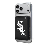 Chicago White Sox Linen Wireless Mag Power Bank