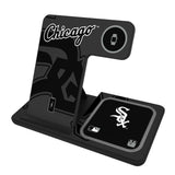 Chicago White Sox Monocolor Tilt 3 in 1 Charging Station