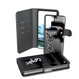 Chicago White Sox Monocolor Tilt Wallet Phone Case for Samsung Galaxy