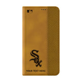 Chicago White Sox Personalized Burn Folio Phone Case for Samsung Galaxy