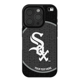 Chicago White Sox Personalized Circle Bump Phone Case for Apple iPhone
