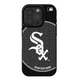 Chicago White Sox Personalized Circle Bump Phone Case for Apple iPhone