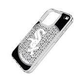 Chicago White Sox Personalized Circle Clear Phone Case for Apple iPhone