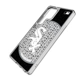 Chicago White Sox Personalized Circle Clear Phone Case for Samsung Galaxy