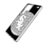 Chicago White Sox Personalized Circle Clear Phone Case for Samsung Galaxy