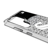 Chicago White Sox Personalized Circle Clear Phone Case for Samsung Galaxy