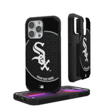 Chicago White Sox Personalized Circle Rugged Phone Case for Apple iPhone