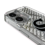 Chicago White Sox Personalized EndZone Plus Glitter Phone Case for Apple iPhone
