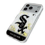 Chicago White Sox Personalized EndZone Plus Glitter Phone Case for Apple iPhone