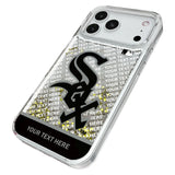Chicago White Sox Personalized EndZone Plus Glitter Phone Case for Apple iPhone