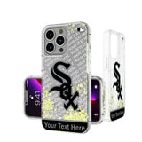 Chicago White Sox Personalized EndZone Plus Glitter Phone Case for Apple iPhone