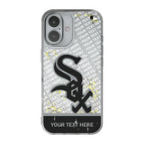 Chicago White Sox Personalized EndZone Plus Glitter Phone Case for Apple iPhone