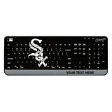 Chicago White Sox Personalized Endzone Solid Wireless USB Keyboard